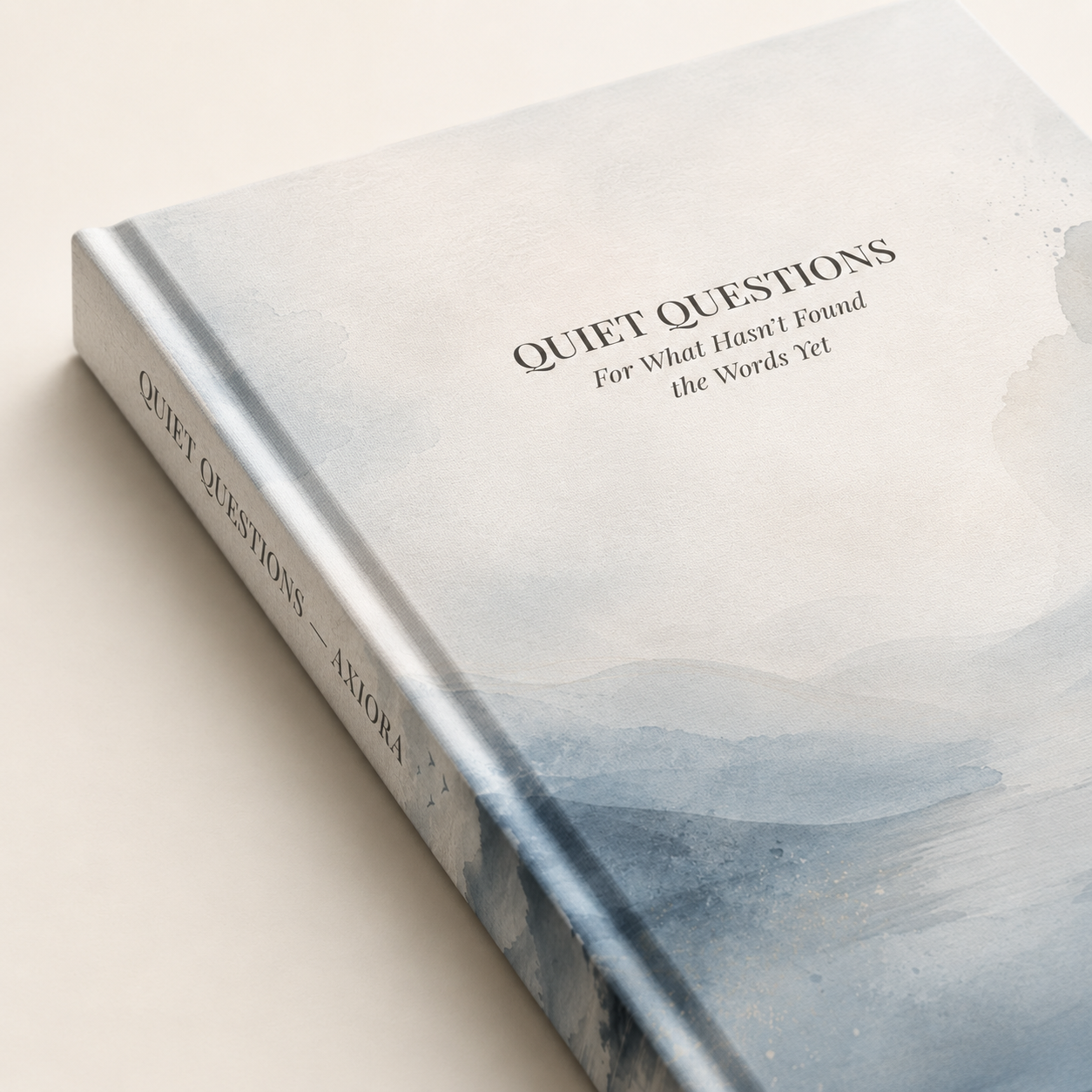 Quiet Questions — For What Hasn't Found the Words Yet