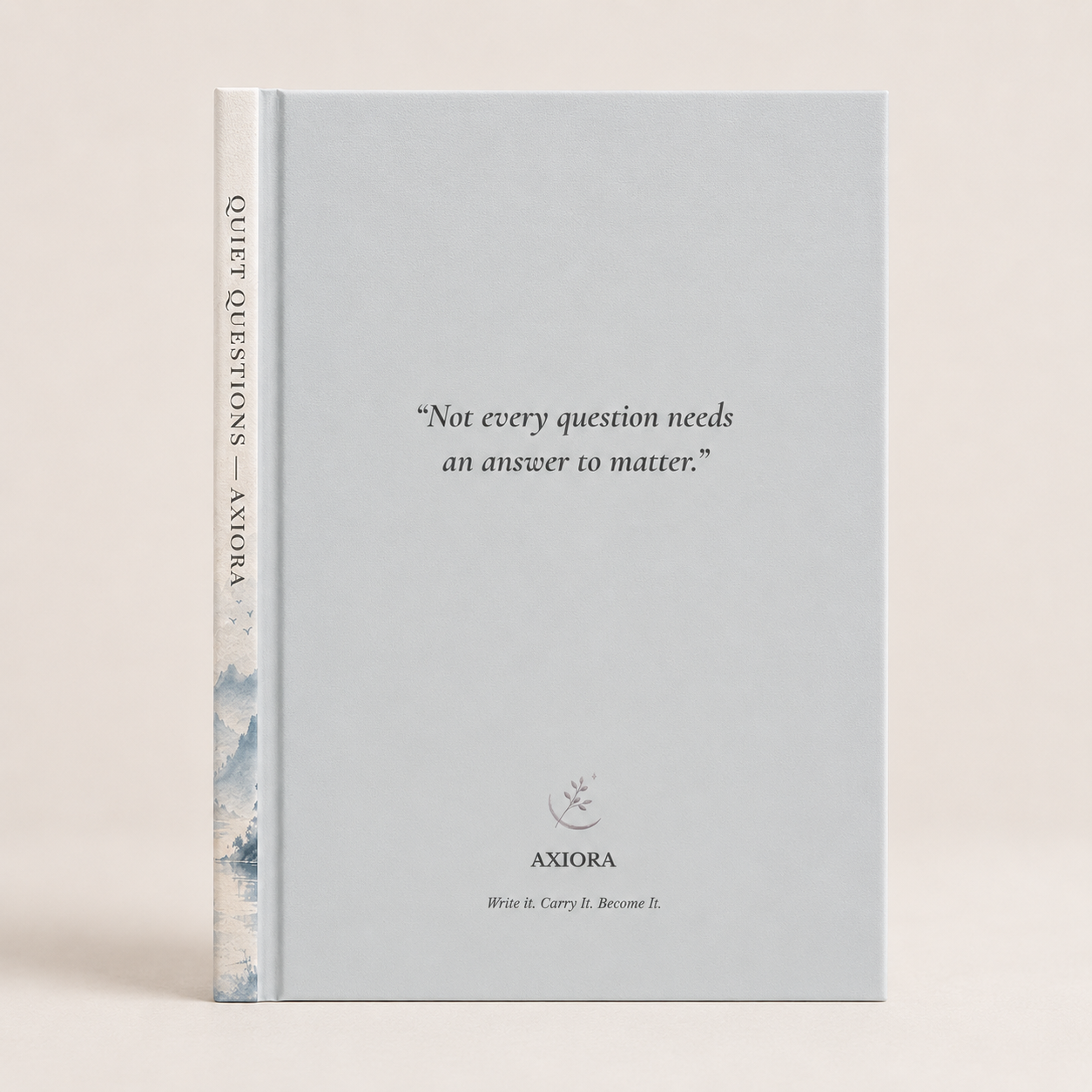 Quiet Questions — For What Hasn't Found the Words Yet