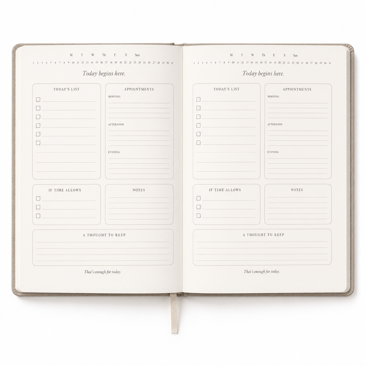 Daily Flow Planner